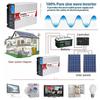 High Power Pure Sine Wave Power Inverter Frequency Converter 12V24V48V 60V DC to 100V 220V 240V AC, Dual Socket with USB, Intelligent Color Screen Display,48V-110V5000W view 4