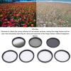 49mm /55mm CPL, ND8, White Soft, Graduated Grey, 10X Macro, 6 Points Star Filters, 7 Packs Lens Filter Kit with Storage Case, Camera Lens Accessories (55mm) view 4