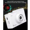 Digital Camera, 1080P HD Video, 48M Pixels, 8X Zoom, Supports Fidelity Transmission, Retro Compact Camera with MP3 Playback Filters Frames, for Precise Focusing (White) view 4