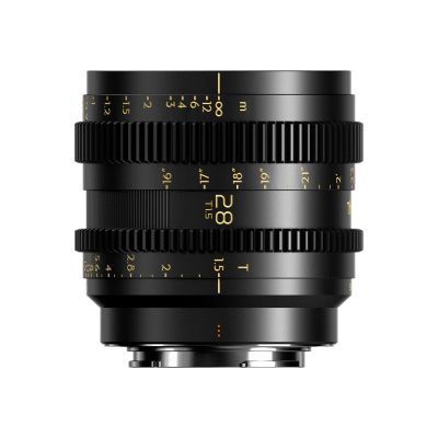 THYPOCH Simera-C 28 mm T1.5 FF Prime Cine Lens for Sony E-Mount - Black