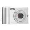 2.7K 48MP Digital Camera with 8X Zoom, HD Screen for Kids Students, Autofocus Portable Camera for Wonderful Photos (Silver) view 1