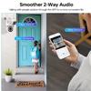 AKAVIG 4CH 4MP Double Lens Security Camera System, Wireless WiFi CCTV Home Surveillance Camera NVR Kit with Color Night Vision, Human Detection, with 1T Hard Disk view 2