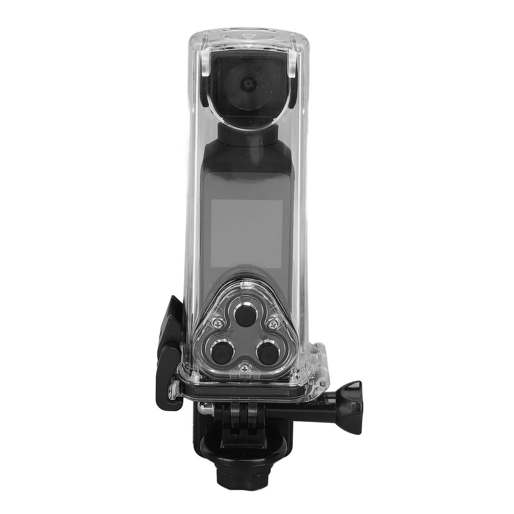 Wisoqu Handheld Action Camera, 5k 30FPS Video Camera, 1.3 Inch Screen, 270 Degree Rotating Lens, with 30M Water Proof Case, Portable Vlogging Camera for Photography