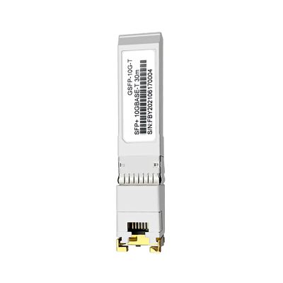 10GBase-T SFP+ to RJ45 Copper Ethernet Modular Transceiver, 10Gbe SFP+ Copper Ethernet Module, up to 30m