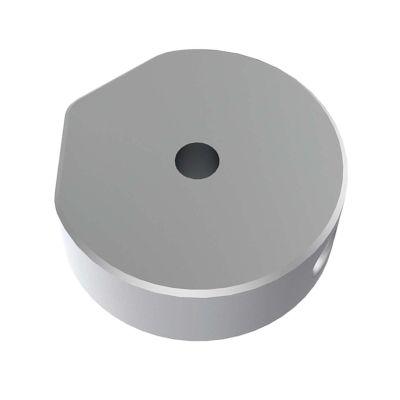Rectangular Satellite Tripod Mount Adapter, Aluminum Alloy, 1/4-20 Threaded, Lightweight and Robust Design for RV Roof Mini