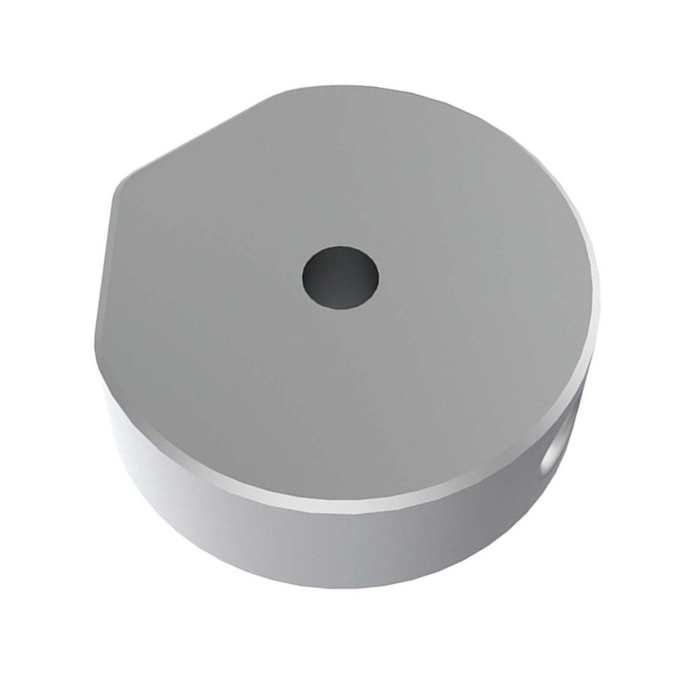 Rectangular Satellite Tripod Mount Adapter, Aluminum Alloy, 1/4-20 Threaded, Lightweight and Robust Design for RV Roof Mini