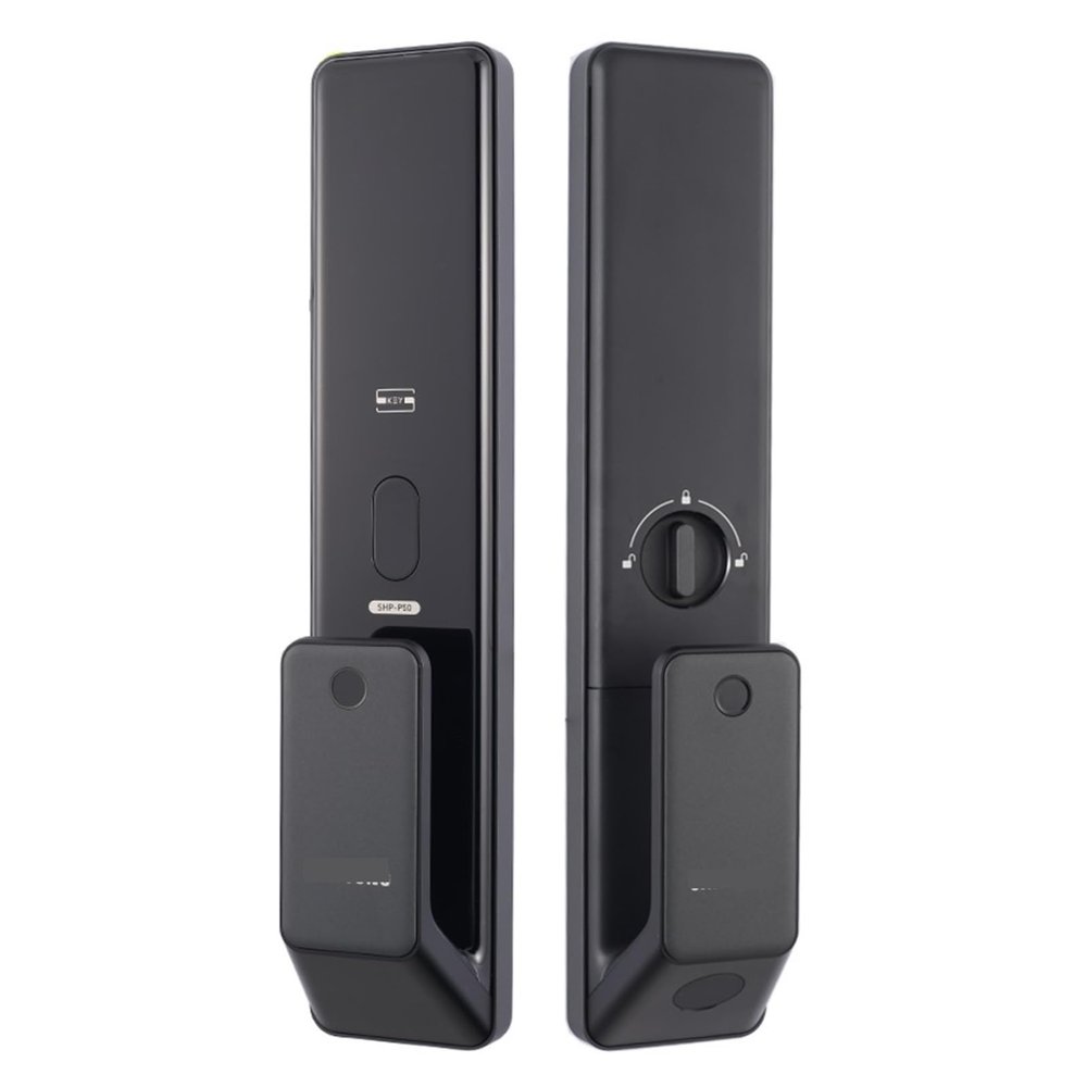 Compatible for Samsung Smart Digital Doorlock SHP-P50 Biometric Fingerprint Lock Security Intelligent Home Locks(Black)
