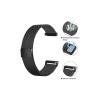 20mm 22mm Milanese Loop For Samsung Galaxy watch 6 5 Strap 44mm 40mm/5 pro/4 6 Classic/Active 2 Bracelet Huawei gt 2/3 pro band(10 Graphite color,Fit for Galaxy Watch 6 44mm) view 2