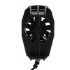 ANGGREK Mini Phone Cooling Fan, Horn Fan Blade Super Quiet 5V 1A PC and ABS Phone Fan for Watching Videos (Black) view 2