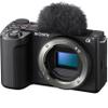 Sony ZV-E10 II Mirrorless Camera (Body) + Case + 64GB Memory Card + Cleaning Kit + Grip Tripod + LED Square Light (17PC Bundle) (Renewed) view 2