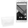 BoxWave Case Compatible with Mlais M4 Note - Elite Leather Messenger Pouch, Synthetic Leather Cover Case Envelope Design - Ivory White view 1