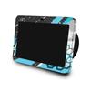 Carbon Fiber Skin Compatible with Amazon Echo Show 8 (3rd Gen, 2023) - Grunge Cyan - Premium 3M Vinyl Protective Wrap Decal Cover - Easy to Apply | Crafted in The USA by MightySkins view 1