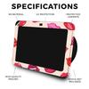 Carbon Fiber Skin Compatible with Amazon Echo Show 8 (3rd Gen, 2023) - Many Kisses - Premium 3M Vinyl Protective Wrap Decal Cover - Easy to Apply | Crafted in The USA by MightySkins view 2