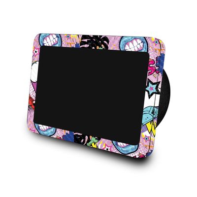 Carbon Fiber Skin Compatible with Amazon Echo Show 8 (3rd Gen, 2023) - OMG Yes - Premium 3M Vinyl Protective Wrap Decal Cover - Easy to Apply | Crafted in The USA by MightySkins