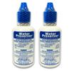 Water Preserver for 55 Gallon Water Tank 2 Pack - Made in USA - Purifies Drinking Water for 5 Years - for Emergency Storage, Rain Collection, Survival Kit, Hurricane & Earthquake view 1