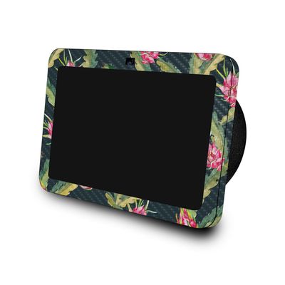 Carbon Fiber Skin Compatible with Amazon Echo Show 8 (3rd Gen, 2023) - Dragonfruit - Premium 3M Vinyl Protective Wrap Decal Cover - Easy to Apply | Crafted in The USA by MightySkins