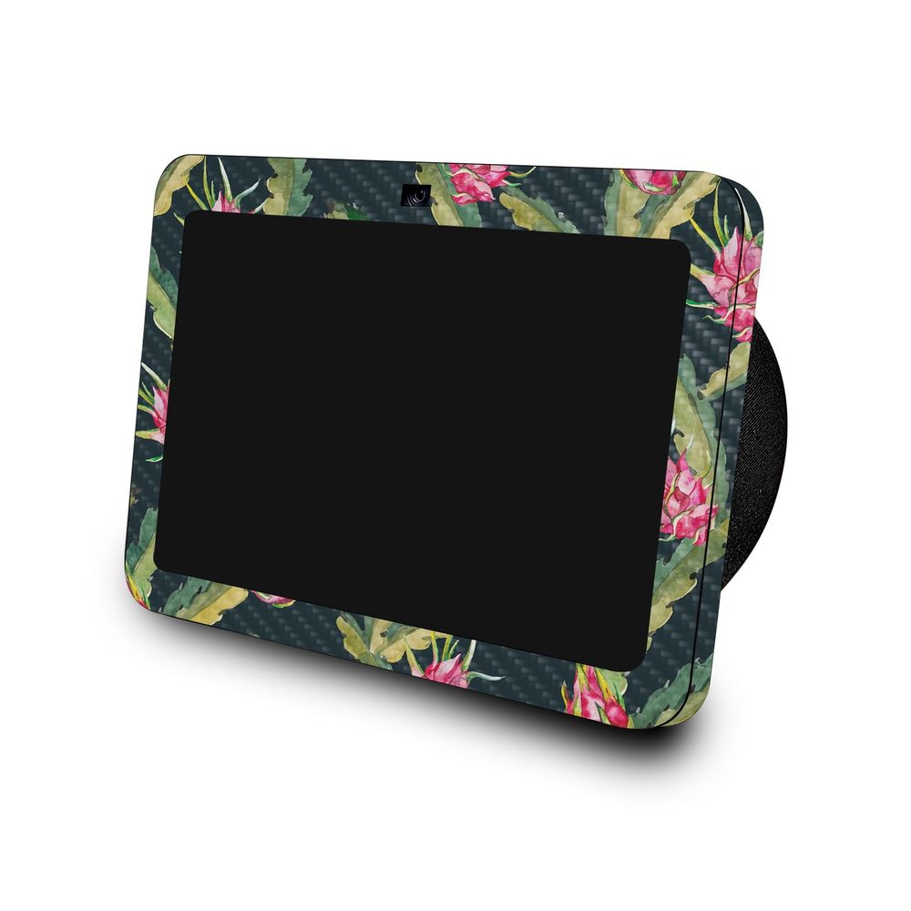 Carbon Fiber Skin Compatible with Amazon Echo Show 8 (3rd Gen, 2023) - Dragonfruit - Premium 3M Vinyl Protective Wrap Decal Cover - Easy to Apply | Crafted in The USA by MightySkins