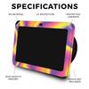 Carbon Fiber Skin Compatible with Amazon Echo Show 8 (3rd Gen, 2023) - Melted Stripes - Premium 3M Vinyl Protective Wrap Decal Cover - Easy to Apply | Crafted in The USA by MightySkins view 2