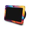 Carbon Fiber Skin Compatible with Amazon Echo Show 8 (3rd Gen, 2023) - Orange Pour - Premium 3M Vinyl Protective Wrap Decal Cover - Easy to Apply | Crafted in The USA by MightySkins view 1