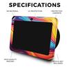 Carbon Fiber Skin Compatible with Amazon Echo Show 8 (3rd Gen, 2023) - Orange Pour - Premium 3M Vinyl Protective Wrap Decal Cover - Easy to Apply | Crafted in The USA by MightySkins view 2