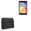 BoxWave Case Compatible with iRulu X18 - Polar Jacket, Puffy Padded Material Zip Up Sleeve Pouch - Jet Black view 1