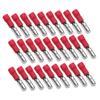 FELTECHELECTR 100pcs Wire Crimp Terminal Connectors Insulated Male Female Terminals Radio Kit view 1
