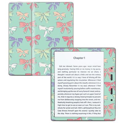 Skin Compatible with Amazon Kindle Oasis 7" (9th Gen) - Drawn Bow - Premium 3M Vinyl Protective Wrap Decal Cover - Easy to Apply | Crafted in The USA by MightySkins