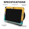 Glossy Glitter Skin Compatible with Amazon Echo Show 8 (3rd Gen, 2023) - Chipped Spill - Premium 3M Vinyl Protective Wrap Decal Cover - Easy to Apply | Crafted in The USA by MightySkins view 2
