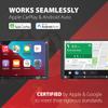 Dual Electronics DCPA71-BC 7-inch Certified Apple Carplay Android Auto | Double DIN Touchscreen Car Stereo Radio | Bluetooth Hands Free Calling & Music Streaming | Backup Camera Included view 2