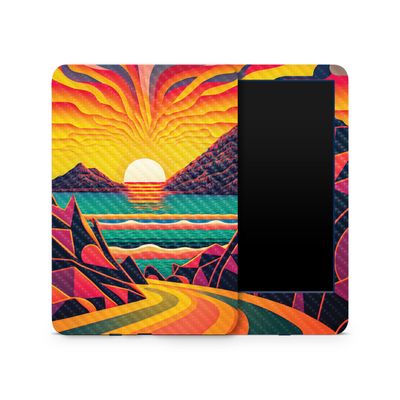Carbon Fiber Skin Compatible with Amazon Kindle 6-inch 11th Gen (2022) - Surreal Journey - Premium 3M Vinyl Protective Wrap Decal Cover - Easy to Apply | Crafted in The USA by MightySkins