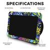 Carbon Fiber Skin Compatible with Amazon Echo Show 8 (3rd Gen, 2023) - Neon Tags - Premium 3M Vinyl Protective Wrap Decal Cover - Easy to Apply | Crafted in The USA by MightySkins view 2