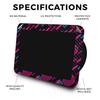 Carbon Fiber Skin Compatible with Amazon Echo Show 8 (3rd Gen, 2023) - Magenta Globe - Premium 3M Vinyl Protective Wrap Decal Cover - Easy to Apply | Crafted in The USA by MightySkins view 2