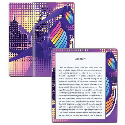 Skin Compatible with Amazon Kindle Oasis 7" (9th Gen) - Shutter Shades - Premium 3M Vinyl Protective Wrap Decal Cover - Easy to Apply | Crafted in The USA by MightySkins