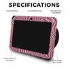 Carbon Fiber Skin Compatible with Amazon Echo Show 8 (3rd Gen, 2023) - Jitter Zebra - Premium 3M Vinyl Protective Wrap Decal Cover - Easy to Apply | Crafted in The USA by MightySkins view 2