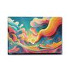 Glossy Glitter Laptop Skin Compatible with Alienware M16 R2 (2024) - Surreal Sunset - Premium 3M Vinyl Protective Wrap Decal Cover - Easy to Apply | Crafted in The USA by MightySkins view 1