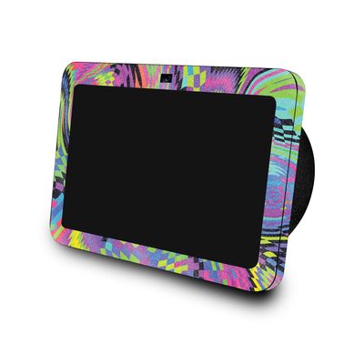 Glossy Glitter Skin Compatible with Amazon Echo Show 8 (3rd Gen, 2023) - Dancefloor Trip - Premium 3M Vinyl Protective Wrap Decal Cover - Easy to Apply | Crafted in The USA by MightySkins