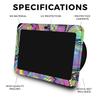 Glossy Glitter Skin Compatible with Amazon Echo Show 8 (3rd Gen, 2023) - Dancefloor Trip - Premium 3M Vinyl Protective Wrap Decal Cover - Easy to Apply | Crafted in The USA by MightySkins view 2