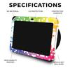 Carbon Fiber Skin Compatible with Amazon Echo Show 8 (3rd Gen, 2023) - Rainbow Pixel - Premium 3M Vinyl Protective Wrap Decal Cover - Easy to Apply | Crafted in The USA by MightySkins view 2