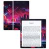 Carbon Fiber Skin Compatible with Amazon Kindle Oasis 7" (9th Gen) - Synthwave Planets - Premium 3M Vinyl Protective Wrap Decal Cover - Easy to Apply | Crafted in The USA by MightySkins view 1