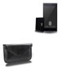 BoxWave Case Compatible with iBerry Auxus Note 5.5 - Elite Leather Messenger Pouch, Synthetic Leather Cover Case Envelope Design - Jet Black view 1