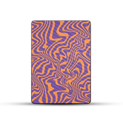 Carbon Fiber Skin Compatible with Amazon Kindle Paperwhite 5 6.8-inch 11th Gen (2021) - Jitter Zebra - Premium 3M Vinyl Protective Wrap Decal Cover - Easy to Apply | Crafted in The USA by MightySkins