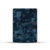 Skin Compatible with Amazon Kindle Paperwhite 5 6.8-inch 11th Gen (2021) - Blue Hexa Camo - Premium 3M Vinyl Protective Wrap Decal Cover - Easy to Apply | Crafted in The USA by MightySkins view 1