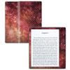 Carbon Fiber Skin Compatible with Amazon Kindle Oasis 7" (9th Gen) - Red Stars - Premium 3M Vinyl Protective Wrap Decal Cover - Easy to Apply | Crafted in The USA by MightySkins view 1