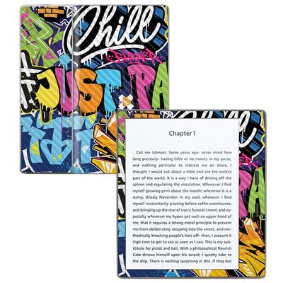 Carbon Fiber Skin Compatible with Amazon Kindle Oasis 7" (9th Gen) - Just Paint - Premium 3M Vinyl Protective Wrap Decal Cover - Easy to Apply | Crafted in The USA by MightySkins
