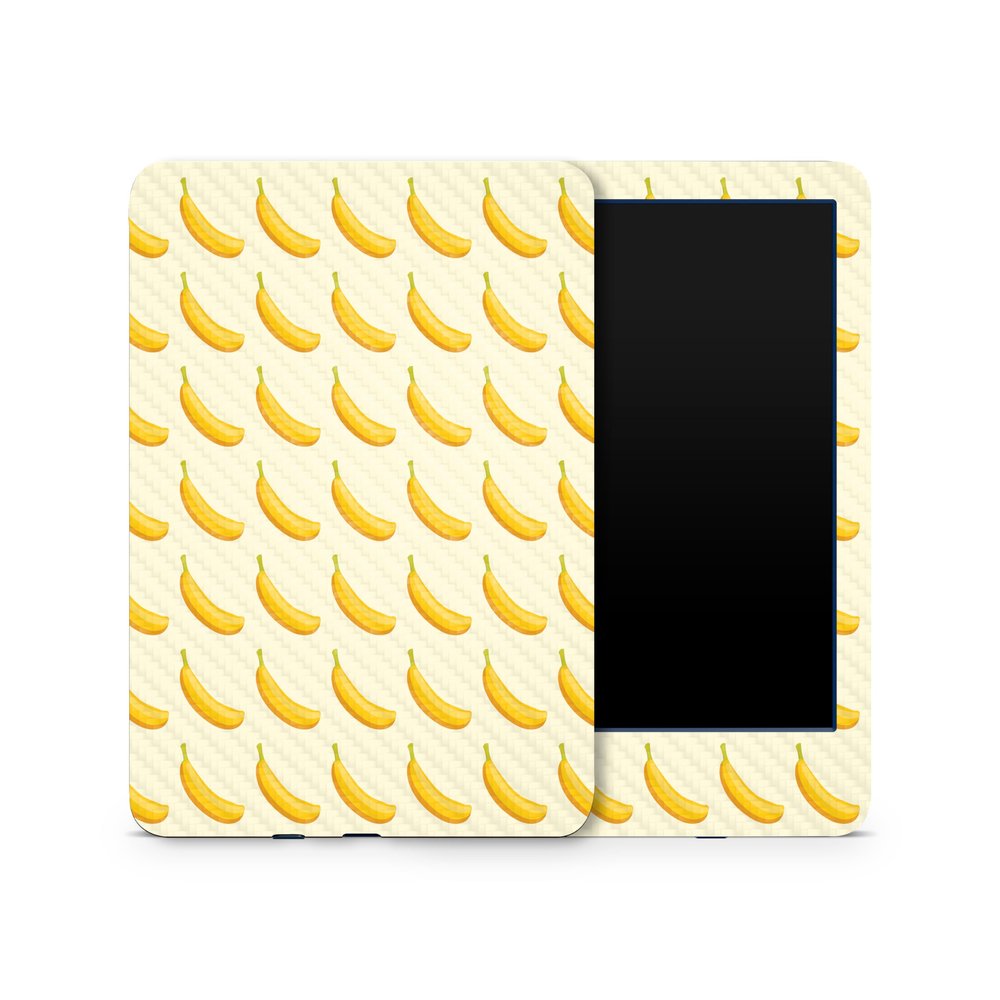 Carbon Fiber Skin Compatible with Amazon Kindle 6-inch 11th Gen (2022) - Banana Grid - Premium 3M Vinyl Protective Wrap Decal Cover - Easy to Apply | Crafted in The USA by MightySkins