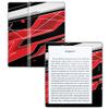 Carbon Fiber Skin Compatible with Amazon Kindle Oasis 7" (9th Gen) - Racing Chaos - Premium 3M Vinyl Protective Wrap Decal Cover - Easy to Apply | Crafted in The USA by MightySkins view 1