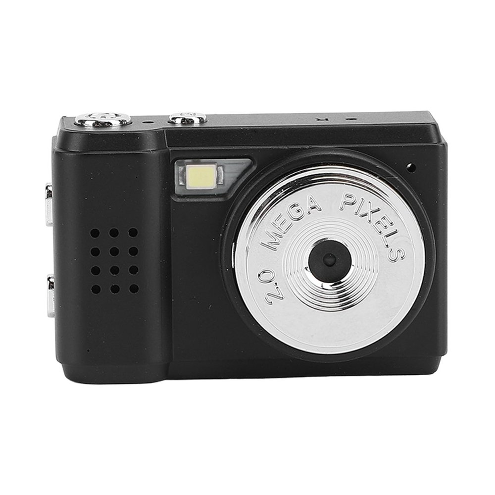 Fockety Digital Camera for Photography, 1080P Video, 198 Wide Angle & 15X Macro Lens, Black, USB, Not Water