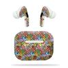 Carbon Fiber Headphone Skin Compatible with Apple AirPods Pro - Strange Crowd - Premium 3M Vinyl Protective Wrap Decal Cover - Easy to Apply | Crafted in The USA by MightySkins view 1
