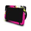 Carbon Fiber Skin Compatible with Amazon Echo Show 8 (3rd Gen, 2023) - Grunge Magenta - Premium 3M Vinyl Protective Wrap Decal Cover - Easy to Apply | Crafted in The USA by MightySkins view 1