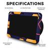 Carbon Fiber Skin Compatible with Amazon Echo Show 8 (3rd Gen, 2023) - Complimentary Hex - Premium 3M Vinyl Protective Wrap Decal Cover - Easy to Apply | Crafted in The USA by MightySkins view 2